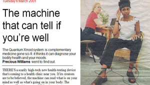 The Machine That Can Tell If Your're Well - Focus on Women